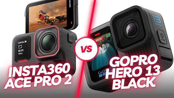 Insta360 Ace Pro 2 vs GoPro Hero 13 Black: タイタンズの決闘