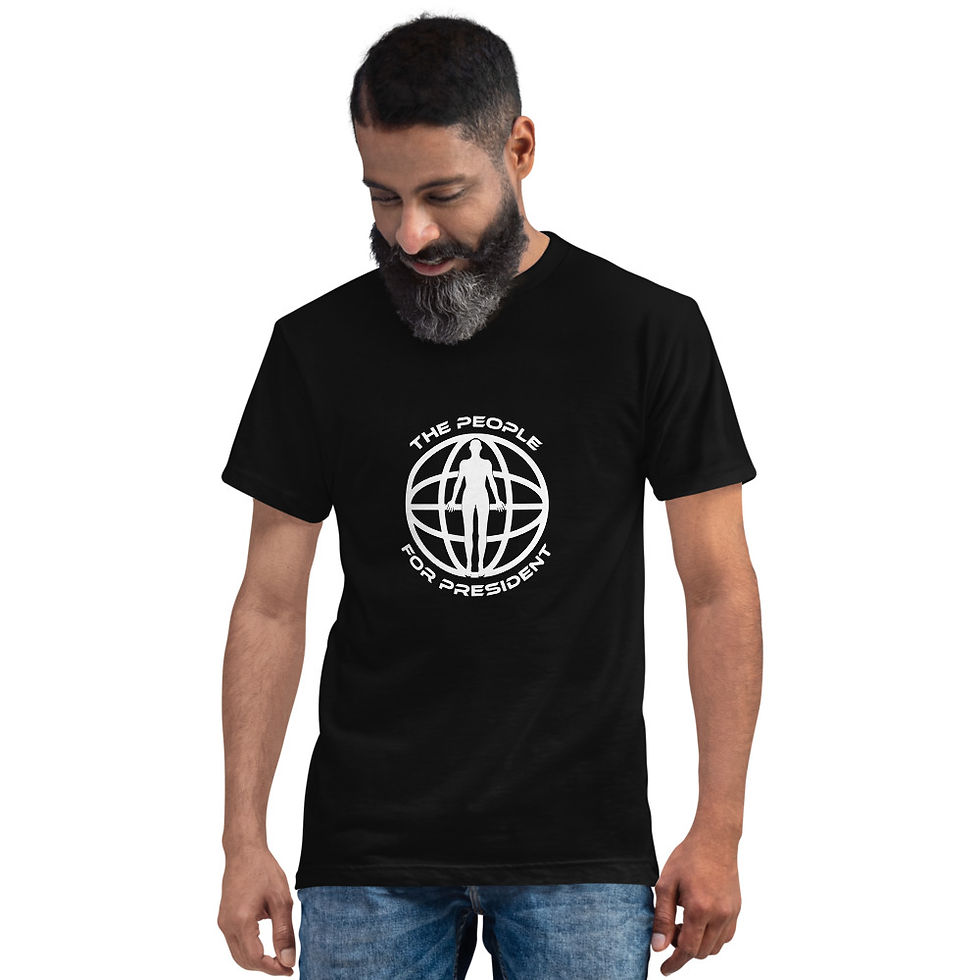 tp4p large logo Sustainable T-Shirt white logo copy