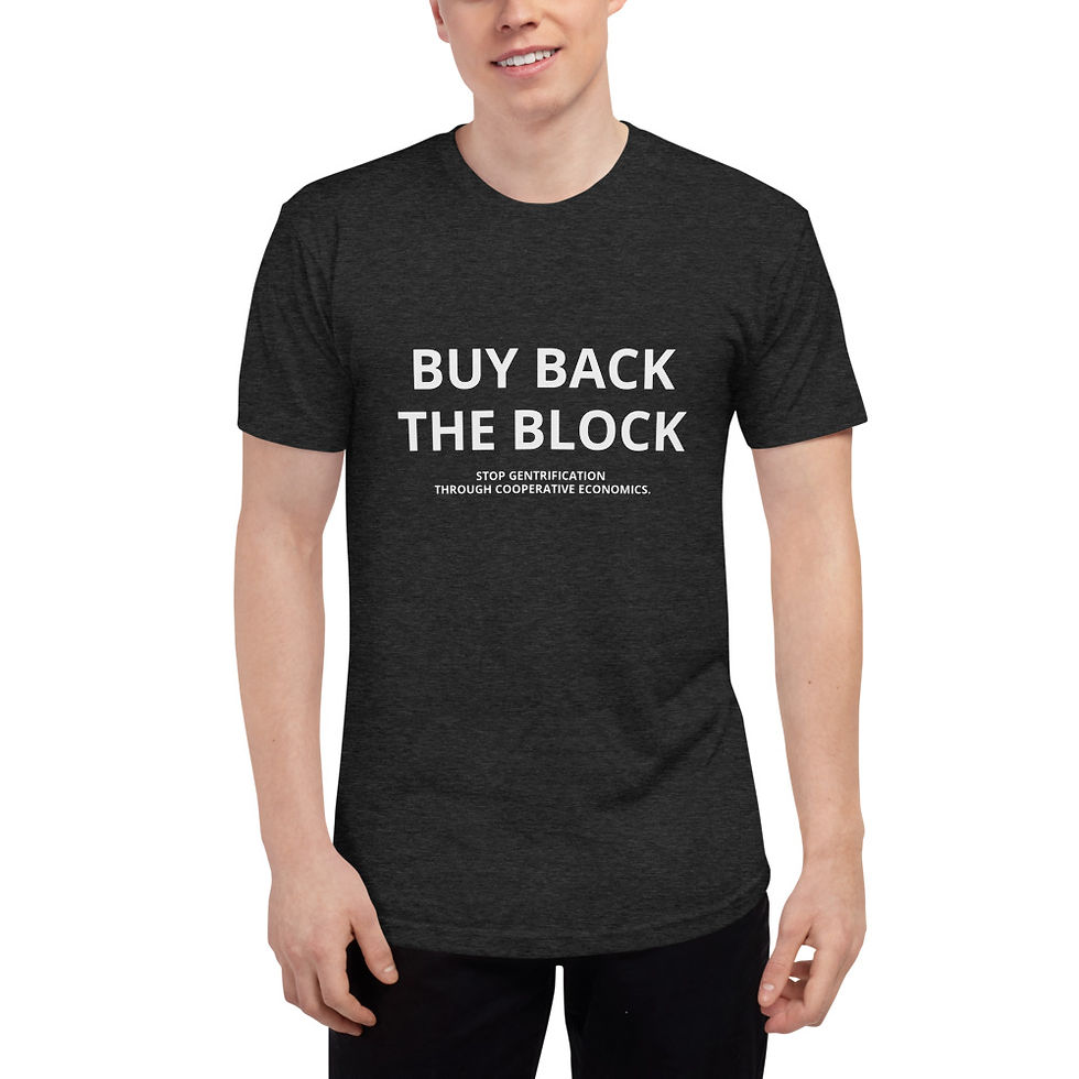 BBTB Unisex Tri-Blend Track Shirt