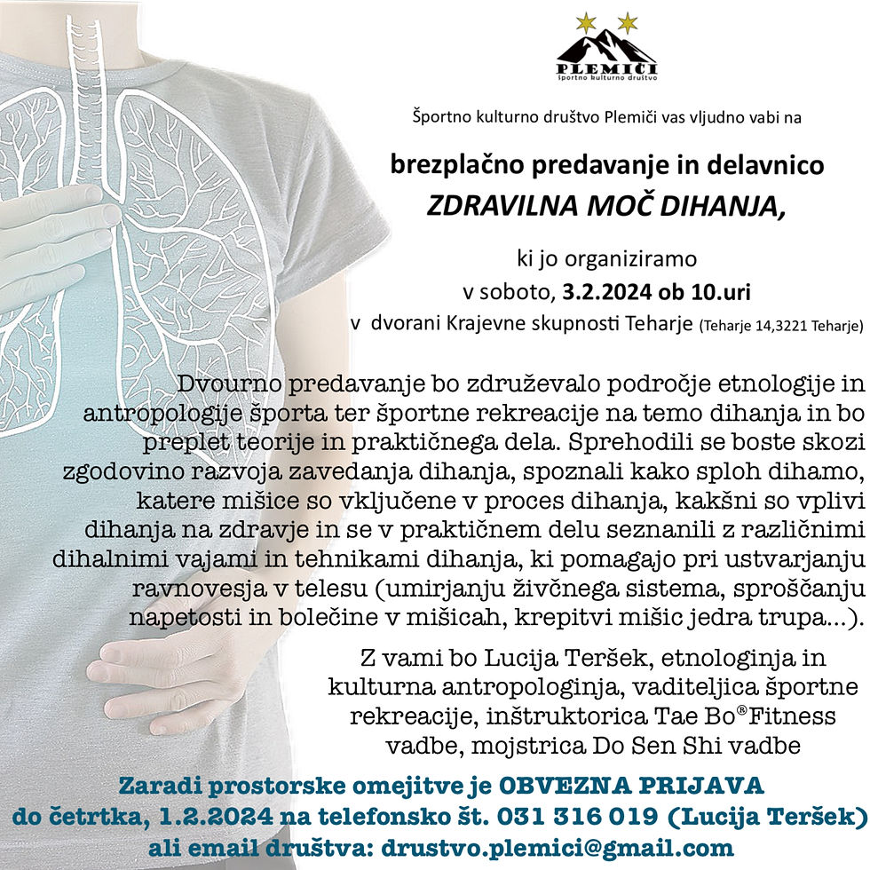 VABILO na delavnico o dihanju