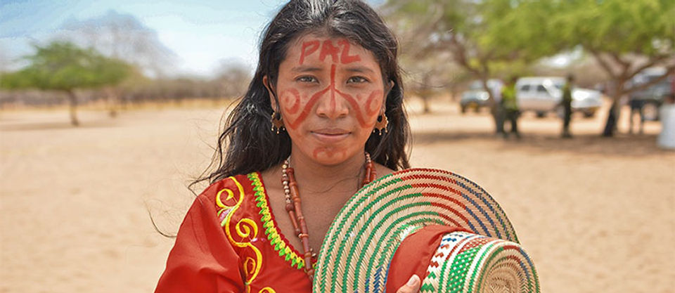 Wayuu Colombian woman
