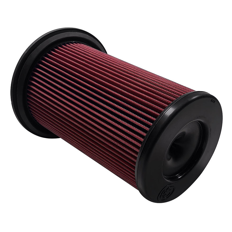 Air Filter For Intake Kits 75-5137 / 75-5137D Oiled Cotton Red S&B