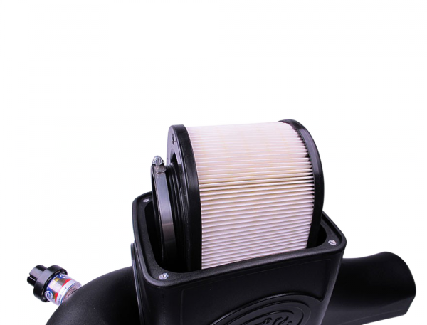 Thumbnail: Cold Air Intake For 03-07 Ford F250 F350 F450 F550 V8-6.0L Powerstroke Dry