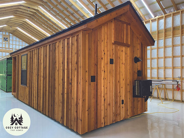 Cozy Cottage High Country cedar siding back