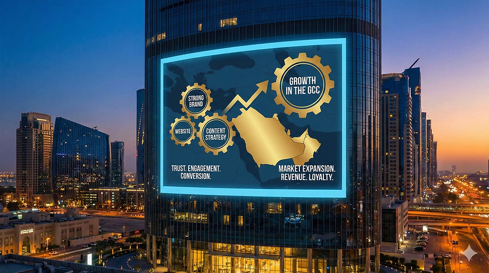 How a Strong Brand + Website + Content Strategy Drives Growth in the GCC