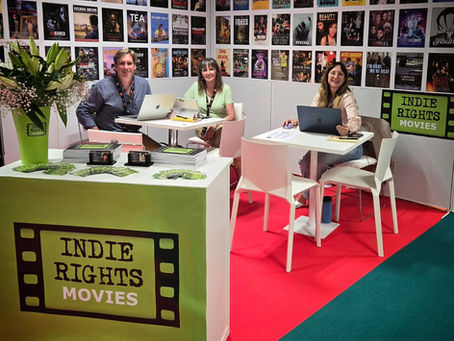 Indie Rights in Cannes, France. Marché du Film. Palias 21.01.