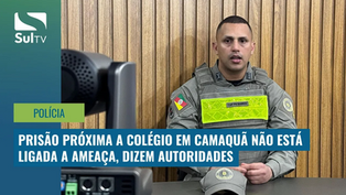Alunos trancados na escola após ameaça online