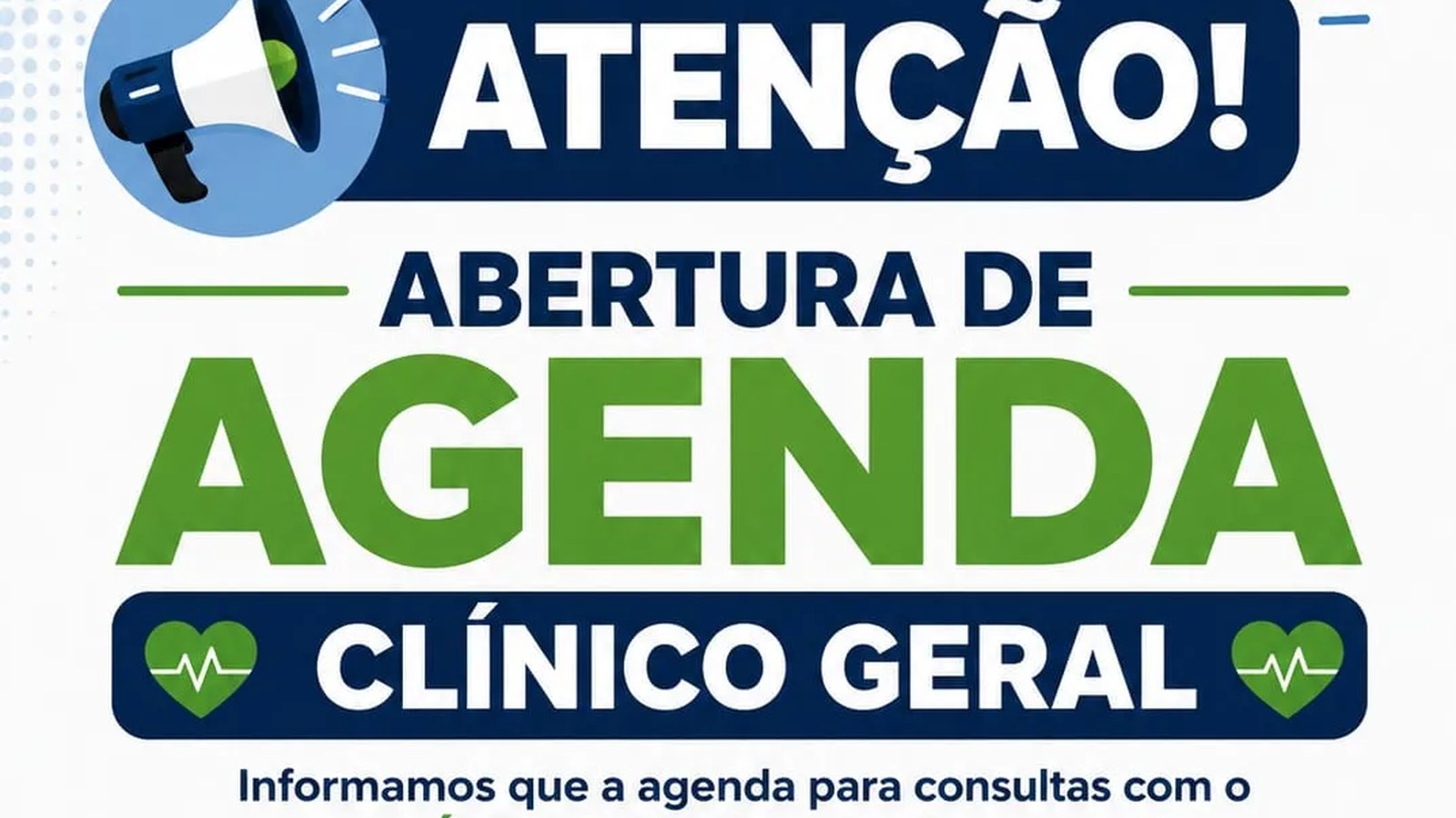 Unidade Básica de Saúde Dr. Rudi Raab, onde a agenda para Clínico Geral abre nesta sexta-feira.