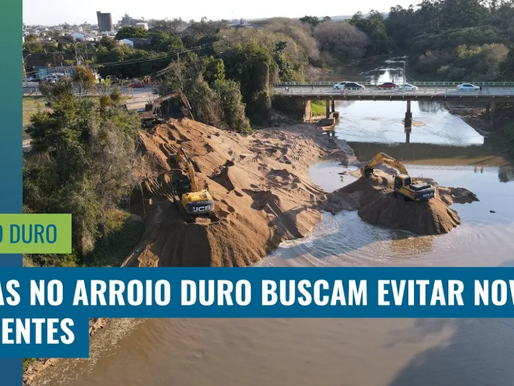 Imagens impactantes do Arroio Duro