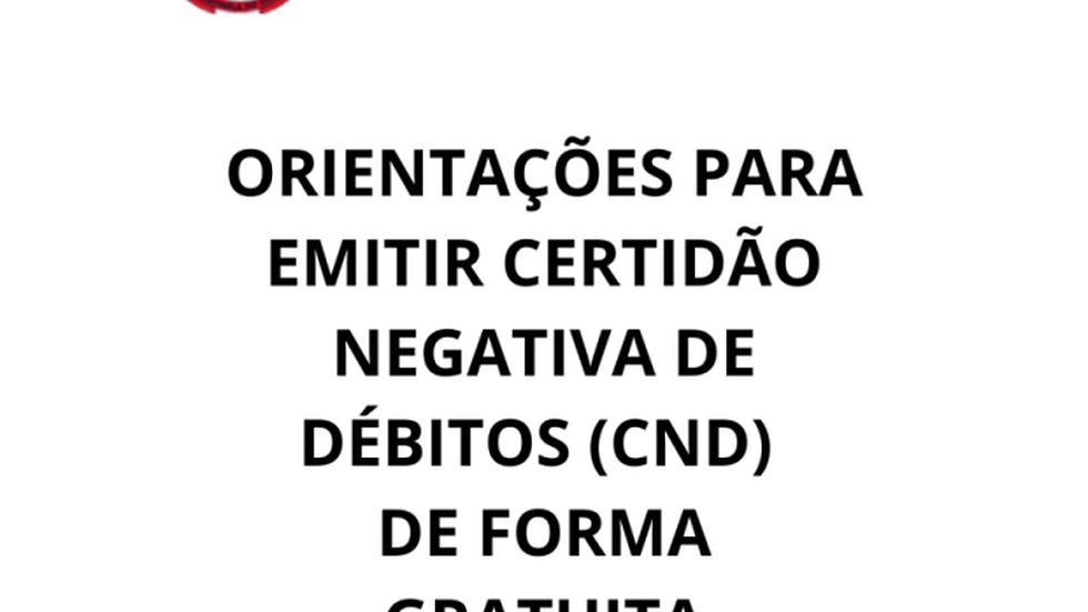 Sentinela do Sul oferece emissão gratuita de CND pelo site