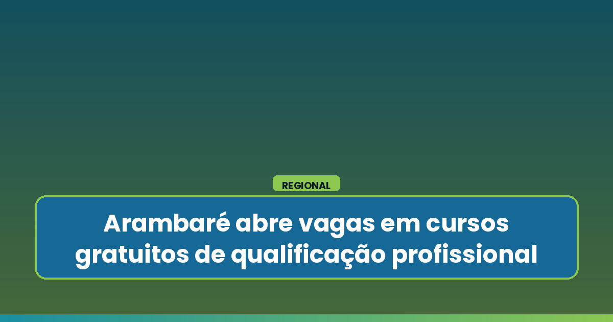 Programa busca aumentar empregabilidade na Costa Doce