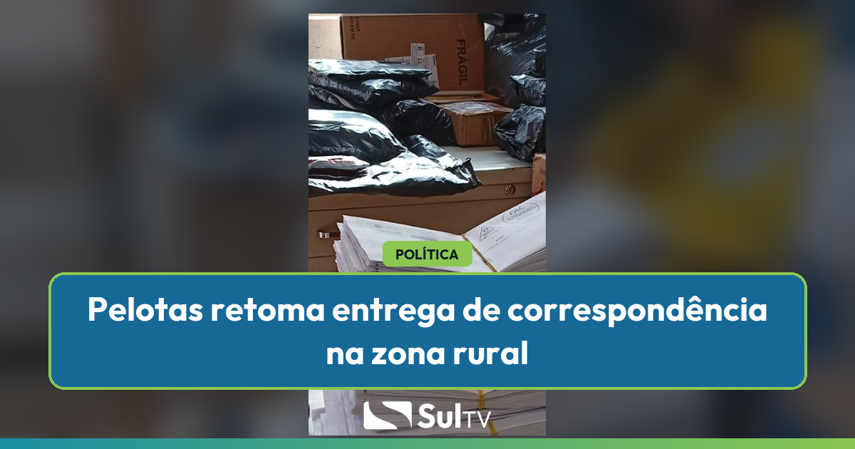 Acordo entre Prefeitura e operadora postal garante volta do serviço para moradores do interior do município