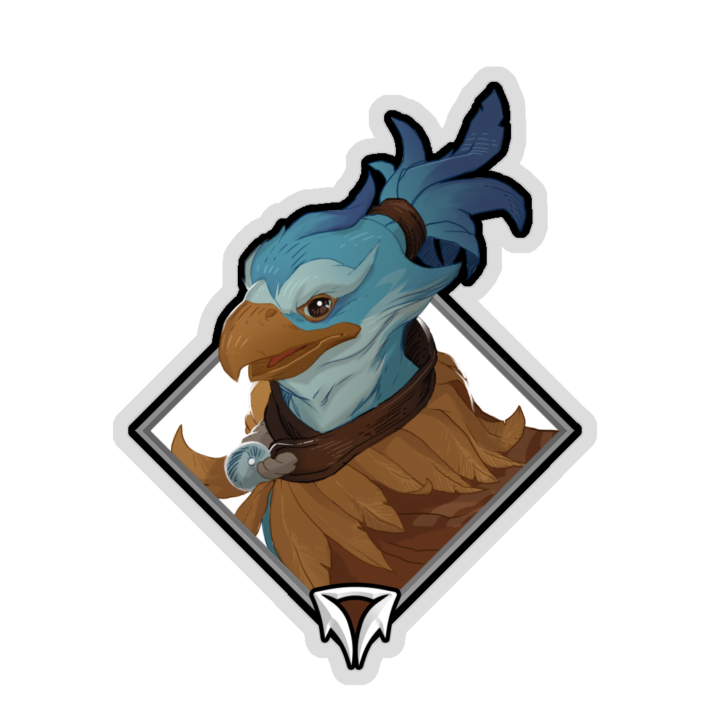 Crownfall Sticker - Kez