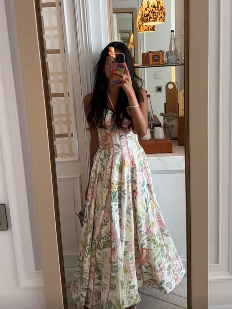 Vestido estampado