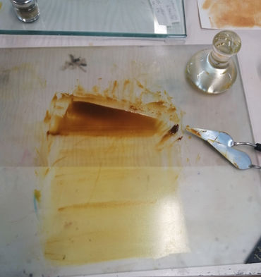 Mixing inks
