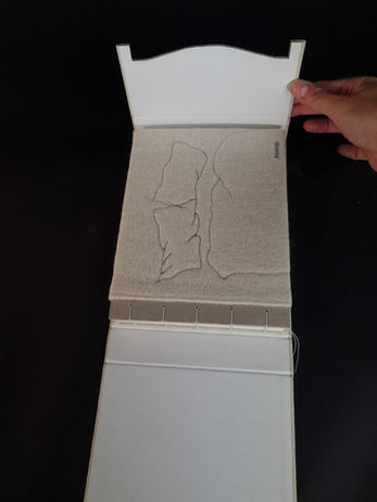 Nesting dust jacket design