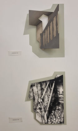 Transitional space 1 and 2, degree show.