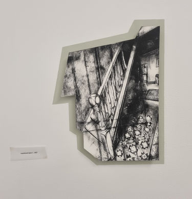 Transitional space 1, degree show.
