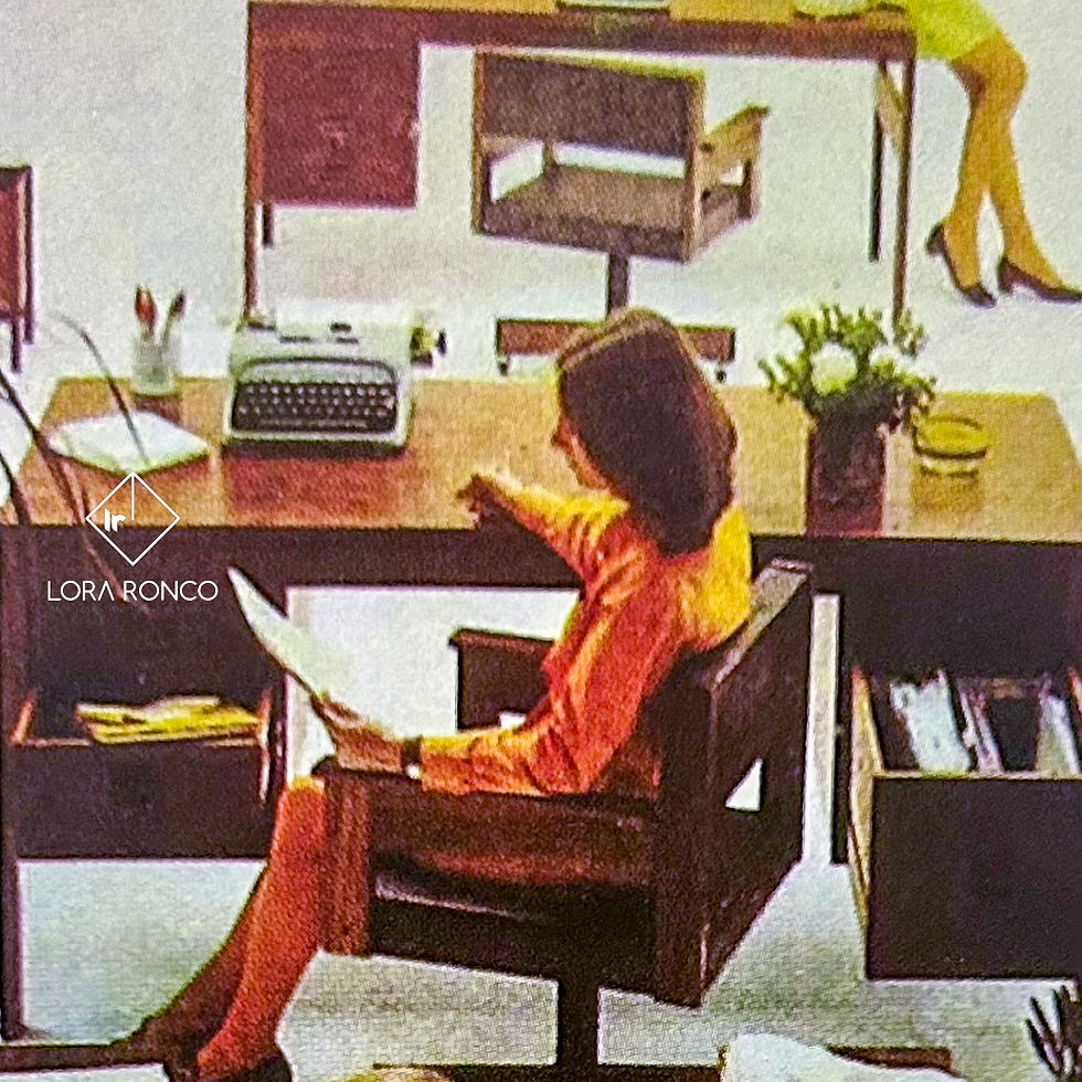 Miniatura: Ernesto Hauner Mobilínea cadeira escritório home office design anos 60 madeira maciça jacarandá vintage original não reedição