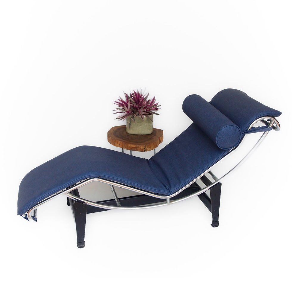 Miniatura: Chaise Longue LC4 - Le Corbusier. 1970
