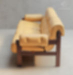 Miniatura: Sofá 3 lugares vintage original de época, década 60, 70 design assinado por Jean Gillon, autêntica e catalogada em livro