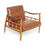 Thumbnail: Pair of armchairs in caviúna wood - Anonymous designer