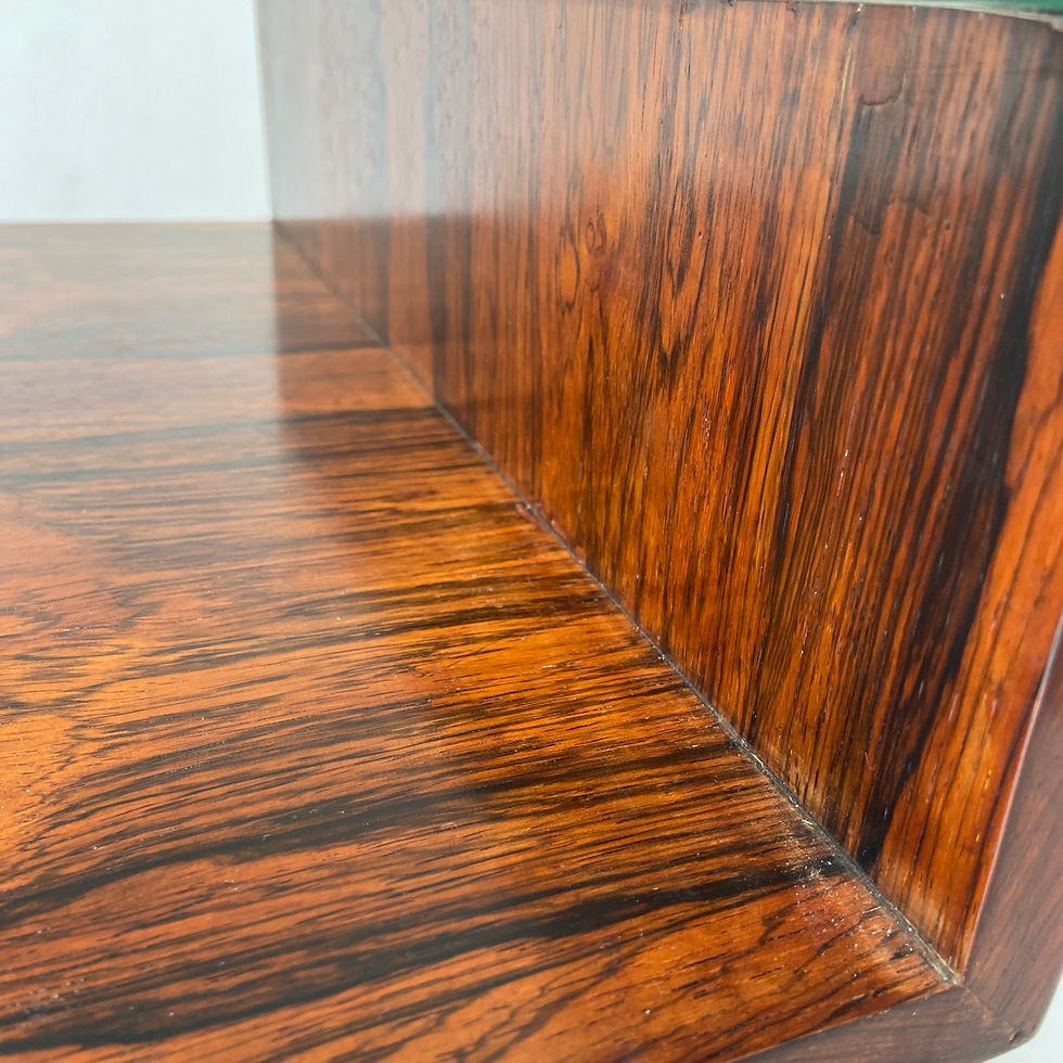 Thumbnail: Coffee table in rosewood, Saci model - Jean Gillon