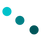 three turquoise dots