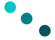 three turquoise dots
