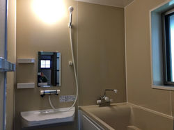 お風呂は新品ですよ