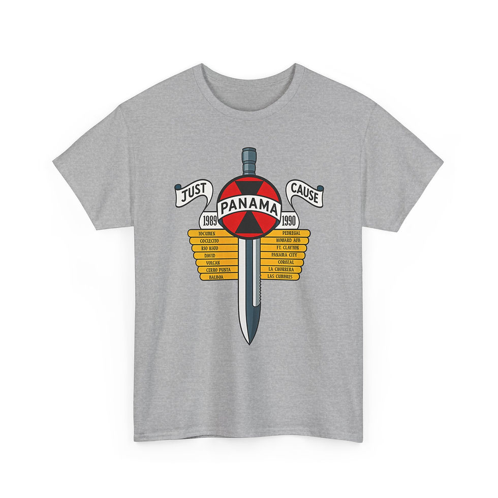 Thumbnail: Vintage Operation Just Cause Panama 1989–1990 Commemorative T-Shirt