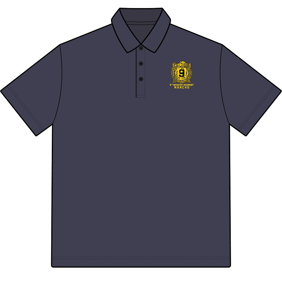 Thumbnail: 9th Infantry Regiment MANCHU Versa Performance Polo – Embroidered Crest Logo