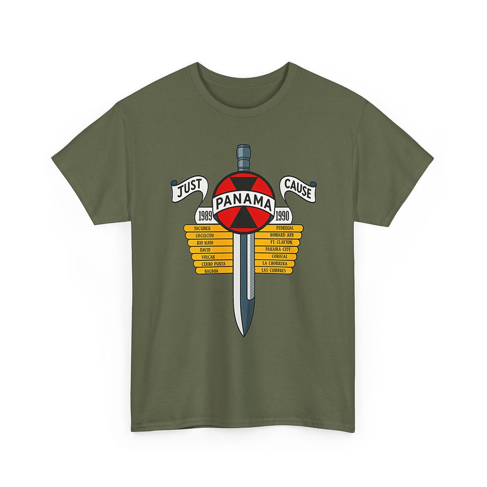 Thumbnail: Vintage Operation Just Cause Panama 1989–1990 Commemorative T-Shirt