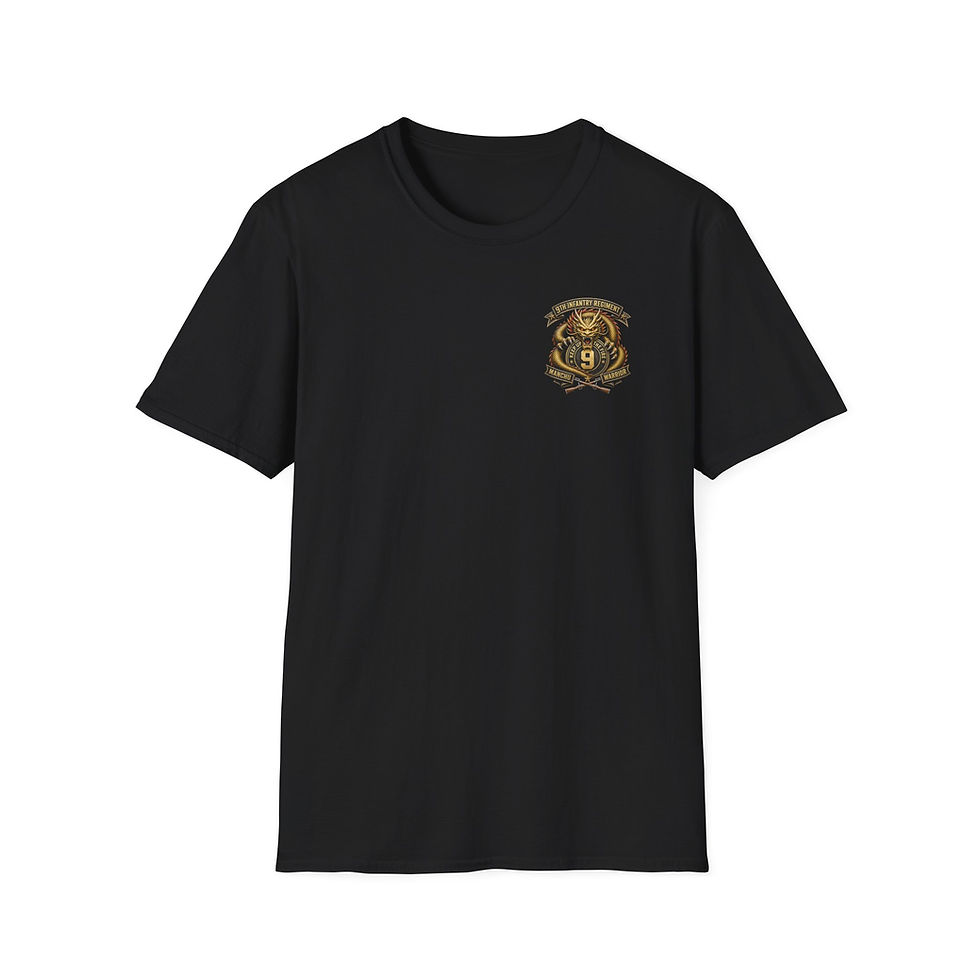 Thumbnail: Manchu Lightfighter Military Graphic T-Shirt — 7th Infantry Division