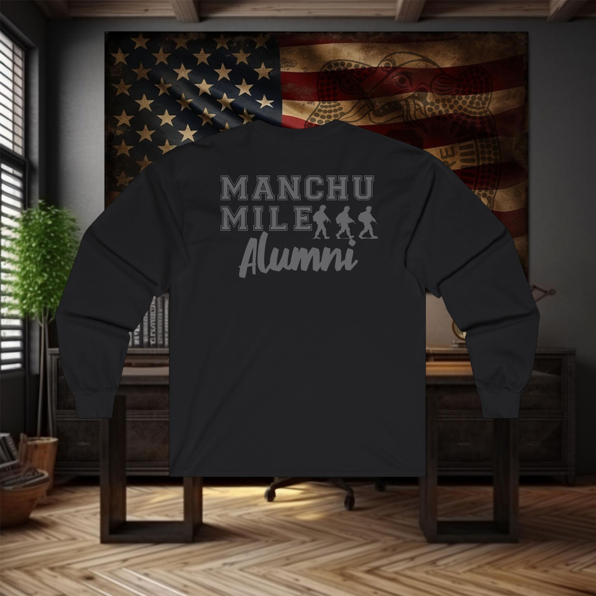 Manchu Mile Alumni Unisex Ultra Cotton Long Sleeve Tee