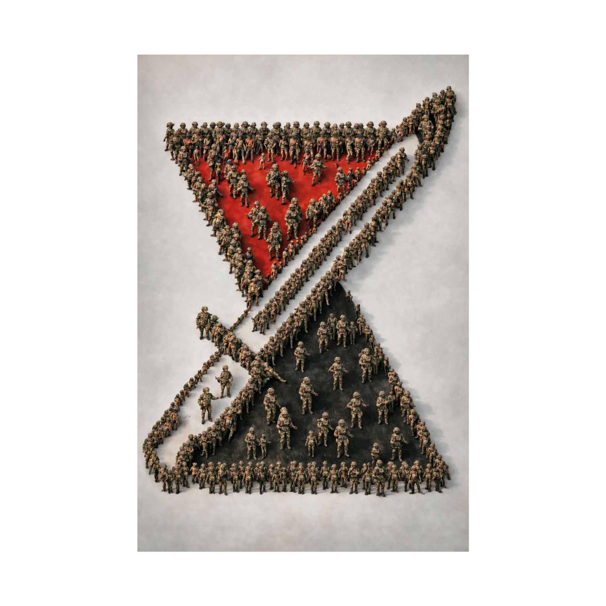 7th Infantry Division DUI Satin Poster — Soldier Art Print