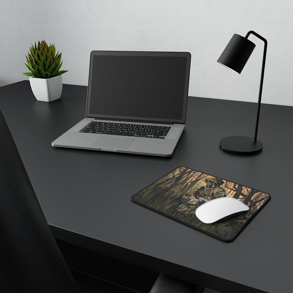 Thumbnail: Lightfighter Mouse Pad — Military Gamer Non-Slip Desk Mat