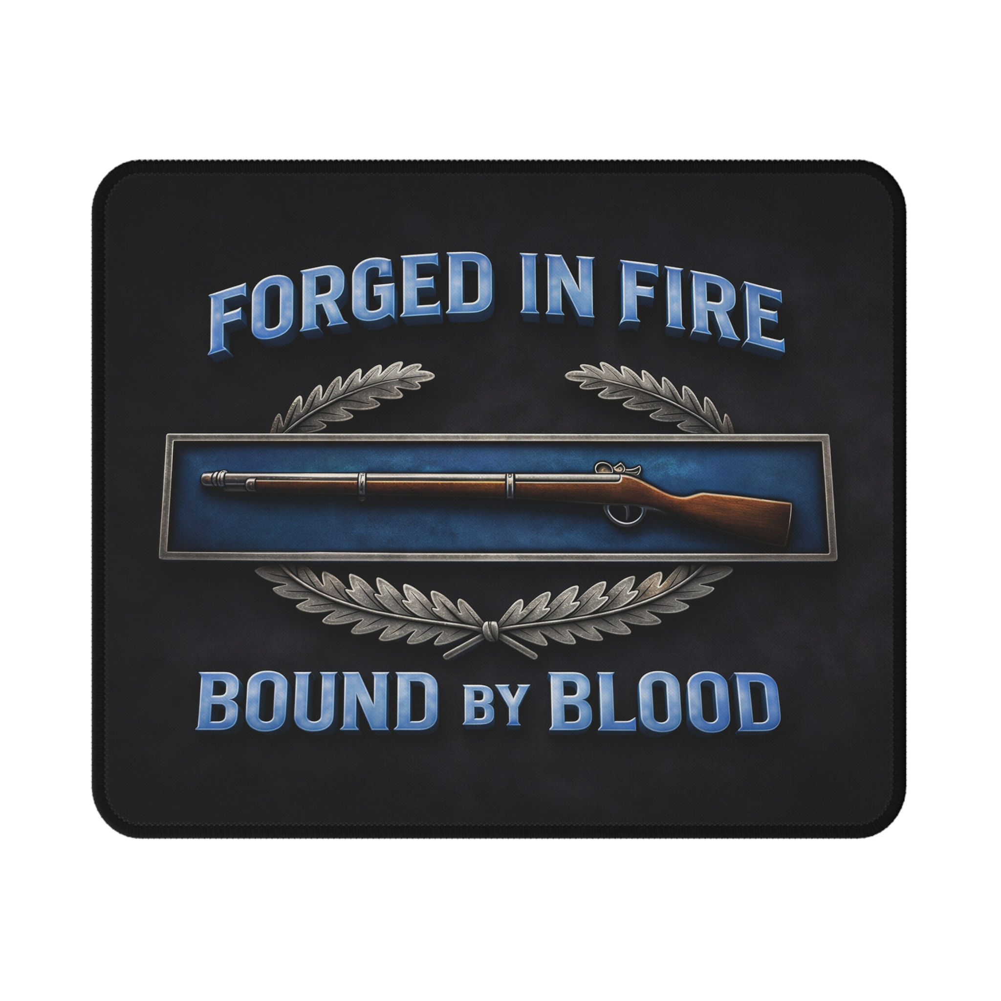Forged in Fire "Bound by Blood" Gaming Mouse Pad — CIB Non‑Slip Desk Mat
