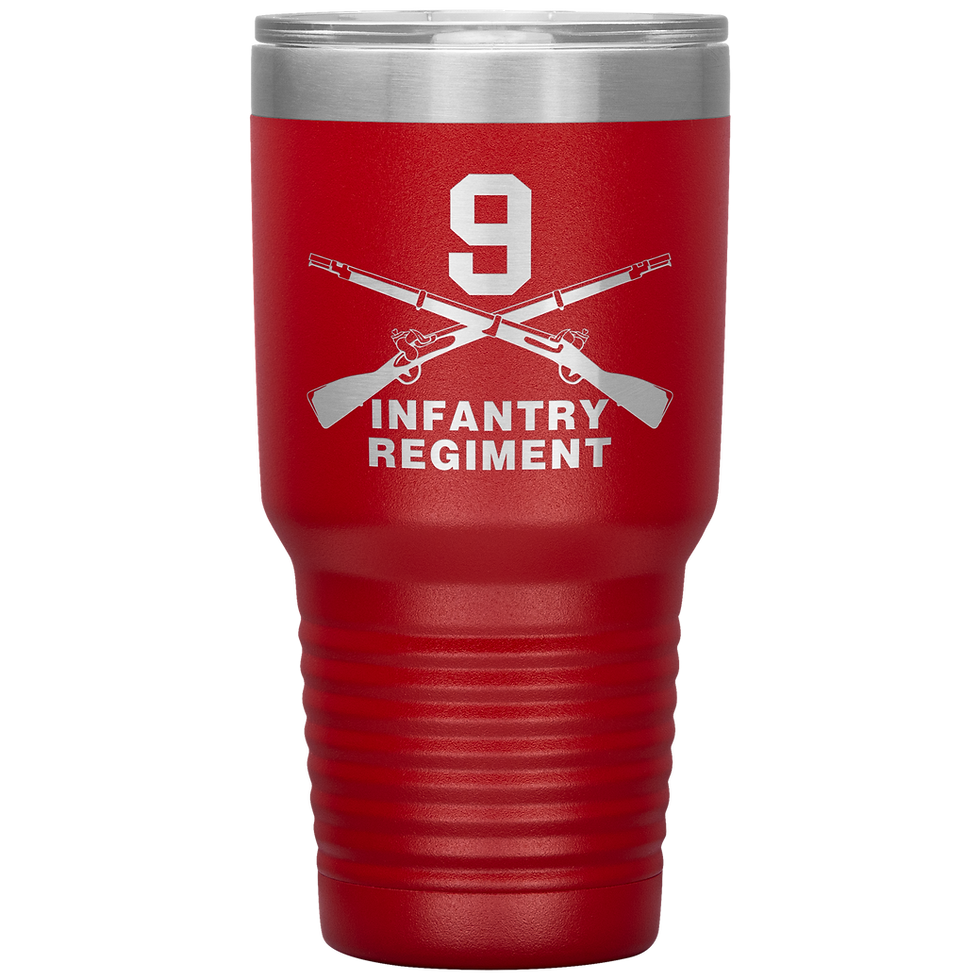 Thumbnail: 9th Infantry Regiment X-Rifles Insulated Tumbler - Laser Etched