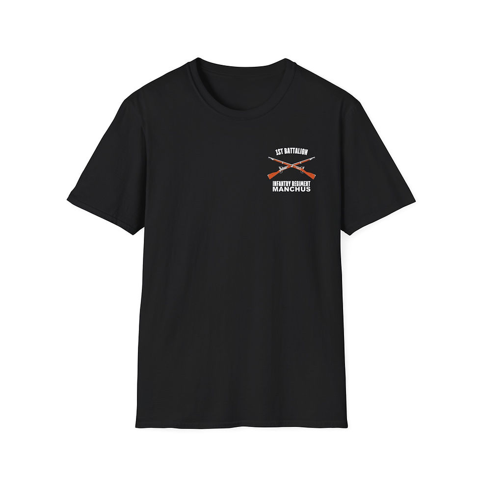 Thumbnail: 1st Battalion 9th Infantry Regiment 'Manchu' T-Shirt — 7th Infantry Division