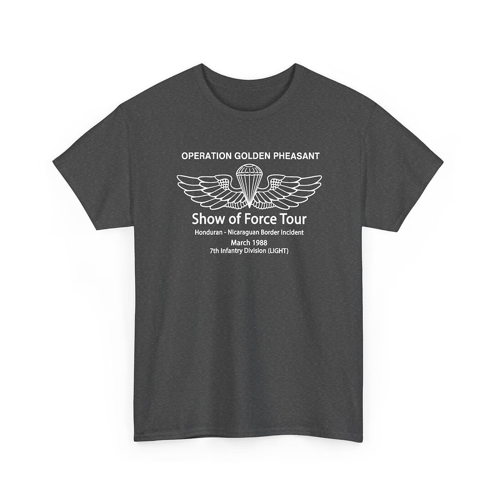 Thumbnail: Vintage Operation Golden Pheasant Airborne T-Shirt