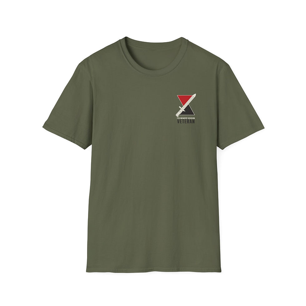 Thumbnail: Forged at Benning T-Shirt — Proven on Planet Ord 7th ID Veteran Tee