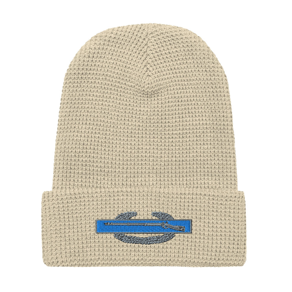 Thumbnail: Combat Infantry Badge Waffle beanie