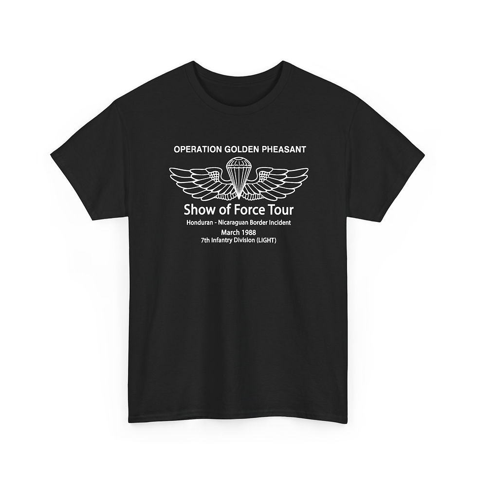 Thumbnail: Vintage Operation Golden Pheasant Airborne T-Shirt