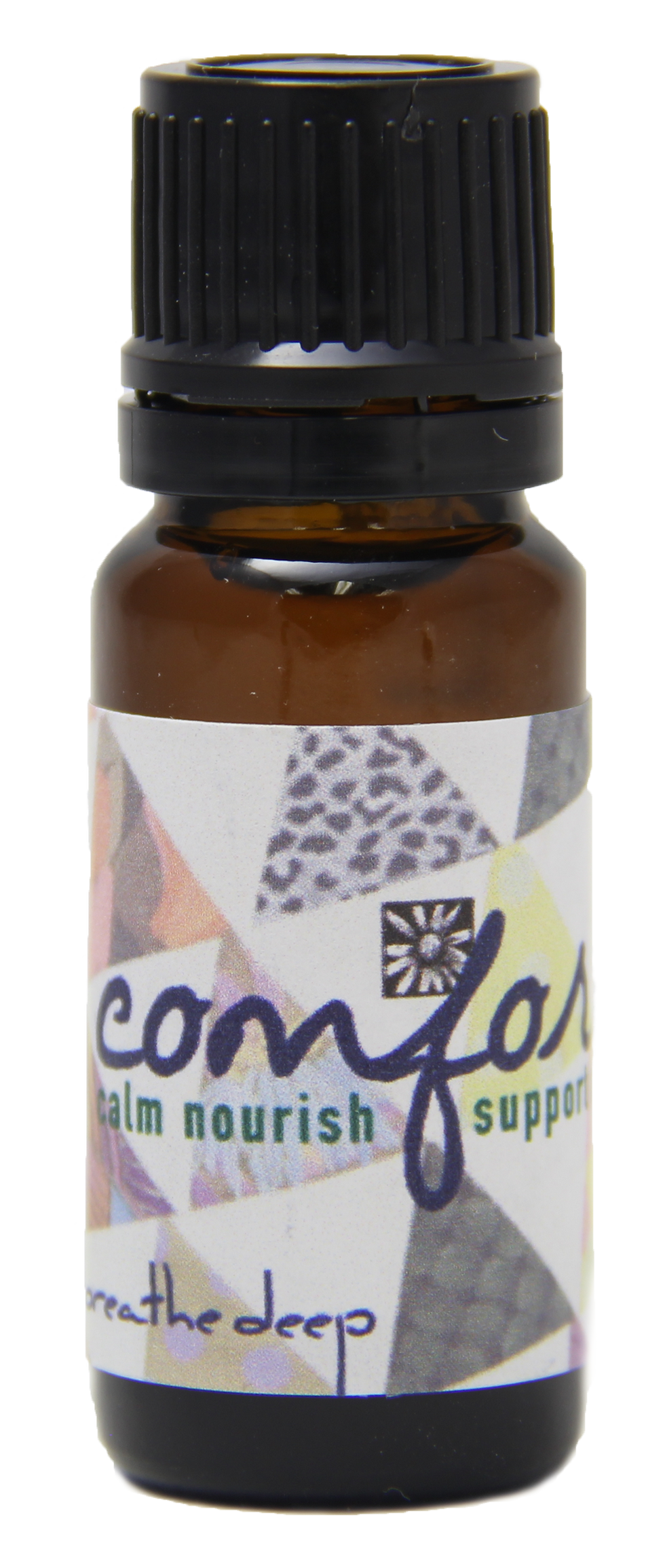 comfort essential oil blend dropper bottle
