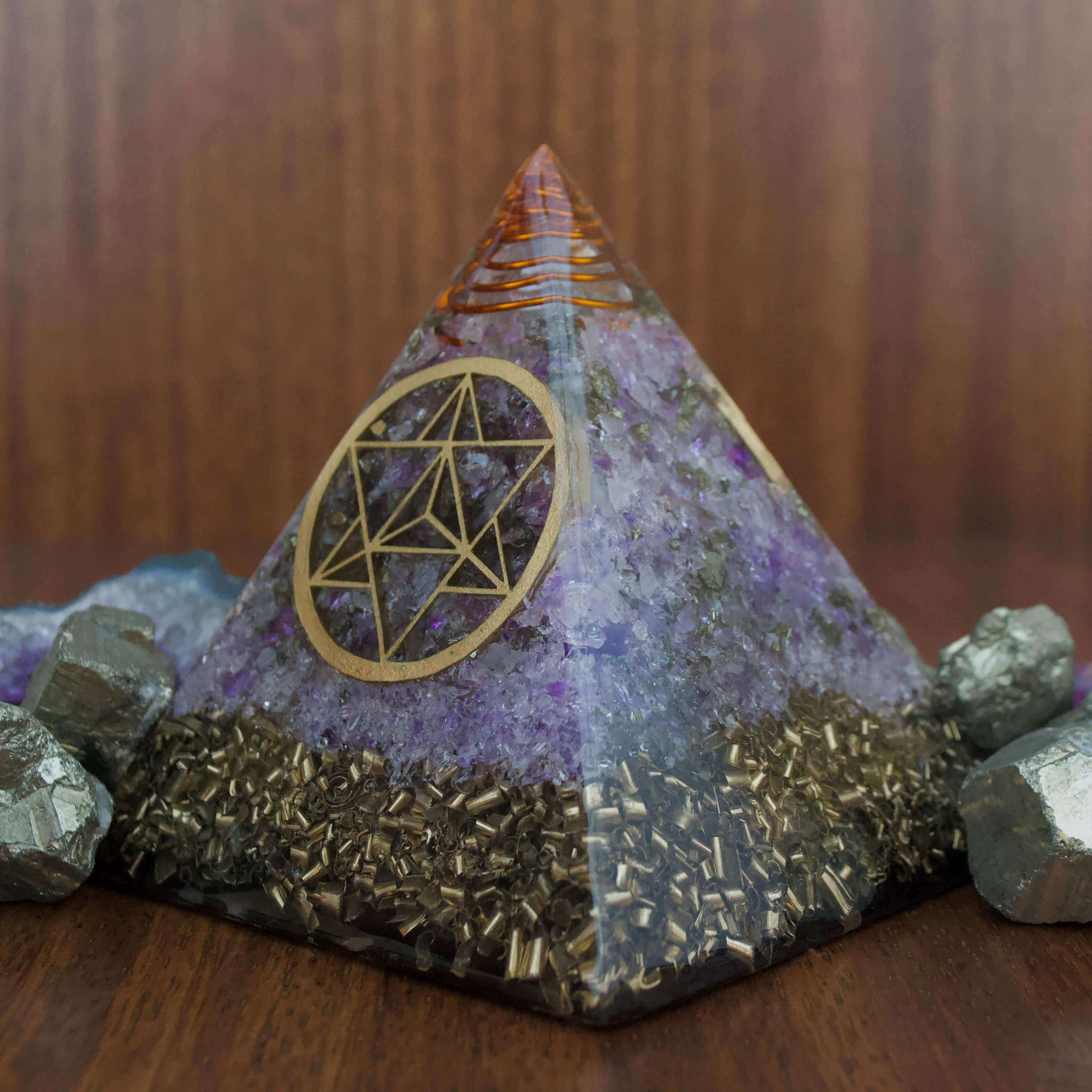 Pirámide Orgonita Mer-Ka-Bah Intuición