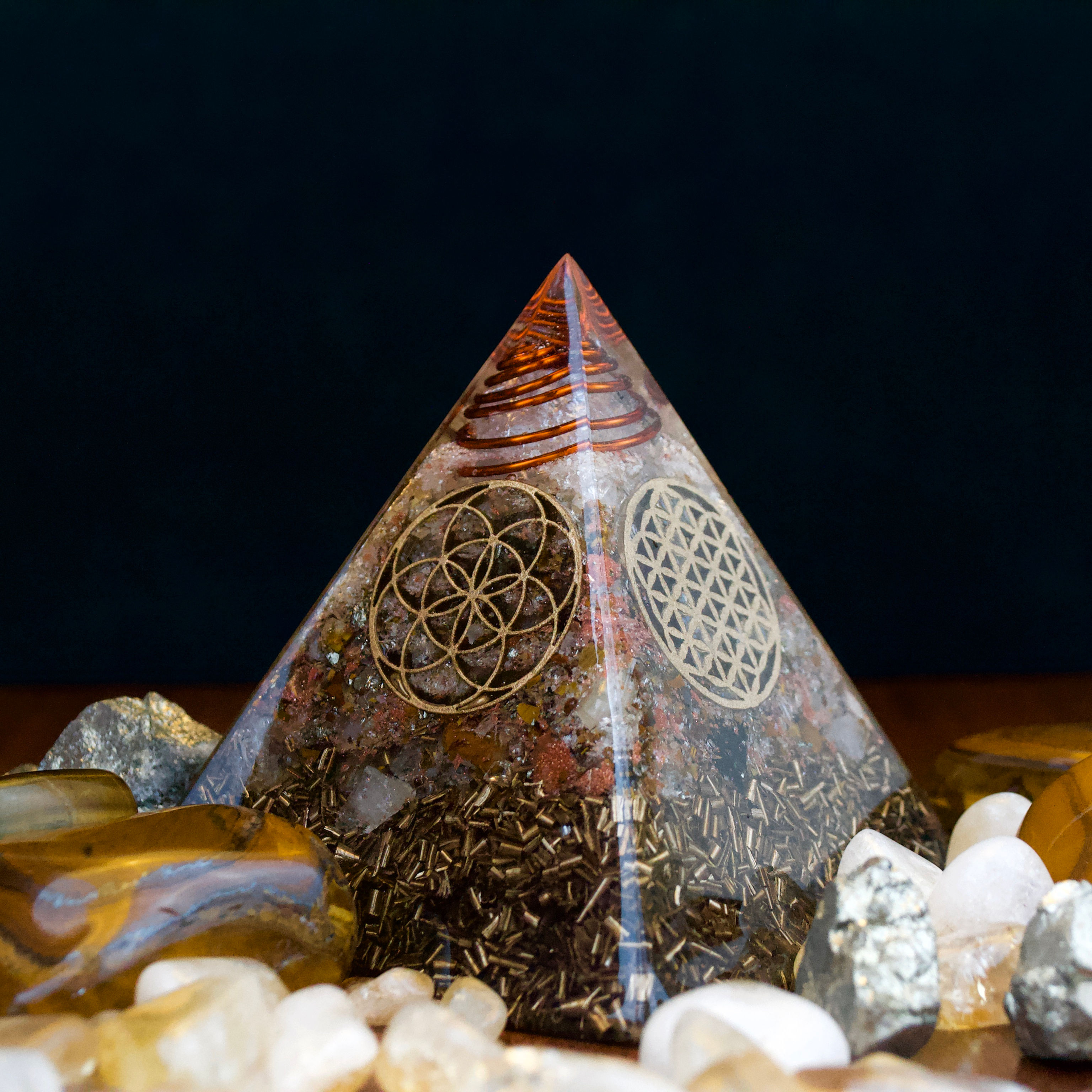 Orgonite Pyramid Scalar Energy