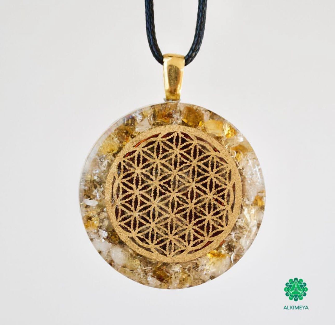 Orgón Flor de la Vida Citrino "Avatar"