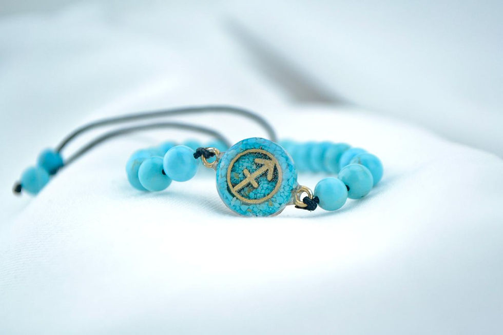 SAGITARIO PULSERA MINI ORGONITA