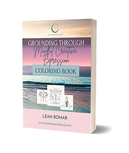 3D Book Cover -Grounding though mindful creative expression